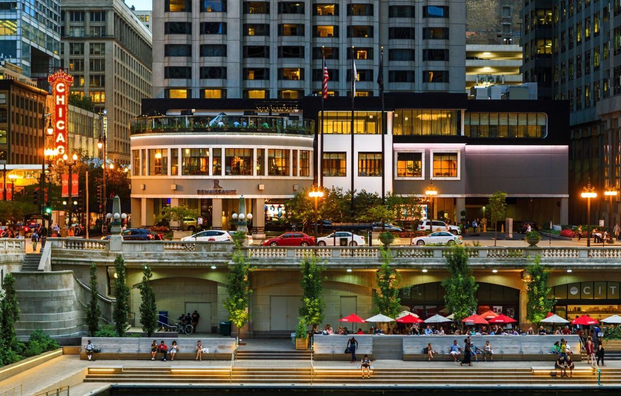 Renaissance Chicago Downtown Hotel Exterior foto